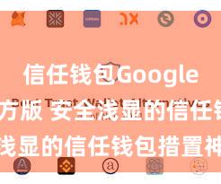 信任钱包Google Play官方版 安全浅显的信任钱包措置神气