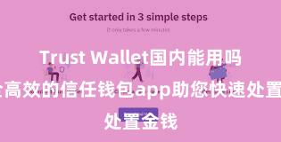 Trust Wallet国内能用吗 安全高效的信任钱包app助您快速处置金钱